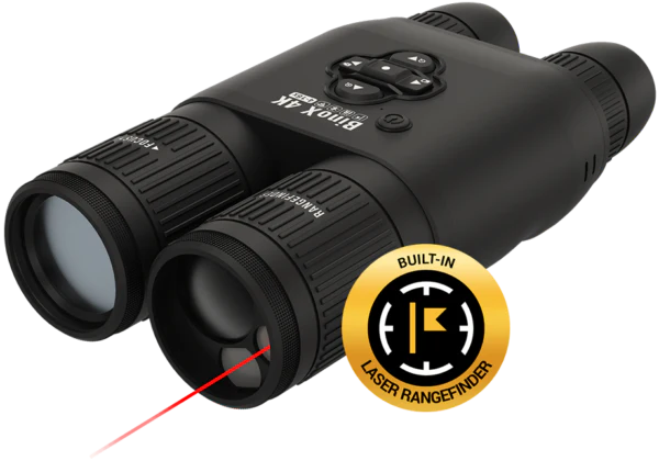 ATN BINOX 4K 4–16× – DENNÍ / NOČNÍ DALekohled s laserovým dálkoměrem