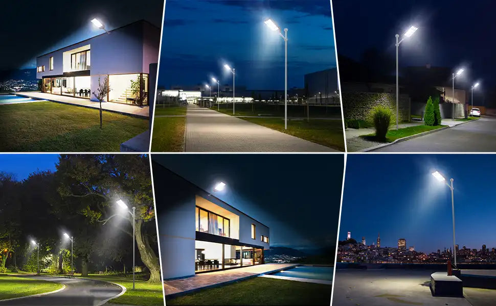 1+1 Ulicní LED solární lampa 1500W